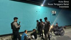 Sat Samapta Polres Bima Kota Gelar Patroli Malam Antisipasi Aksi 3C