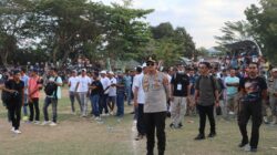 Kapolres Bima Kota Pimpin Pengamanan Final dan Penutupan Turnamen Sepak Bola Bupati Cup 2025