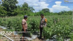 Polres Sumbawa Dukung Ketahanan Pangan Melalui Sambang Desa