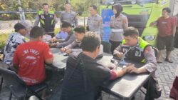 Polres Lombok Barat Gelar Bakti Kesehatan Gratis di Pelabuhan Gilimas Lembar