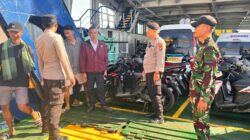 ‎Personel Kawasan Pelabuhan Laut Tano bersama tni bersinergi laksanakan pemantauan Situasi di Pelabuhan Laut Tano