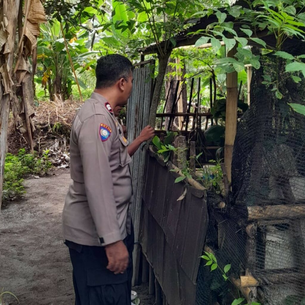 Polsek Batulayar Perkuat Ketahanan Pangan Lewat Edukasi Warga Senggigi