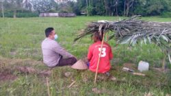 Bhabinkamtibmas Jagaraga Dorong Warga Kuripan Optimalkan Lahan untuk Ketahanan Pangan