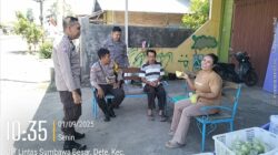 Anggota Polsek Lape Gencarkan Patroli Dialogis, Jaga Kamtibmas Tetap Kondusif