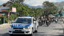 Patroli Gabungan Skala Besar Jaga Kamtibmas di Lombok Barat