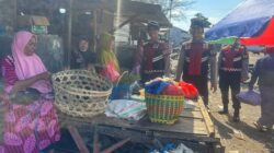 Unit Patmor Sat Samapta Polres Dompu Laksanakan Patroli Perintis Presisi di Pasar Ginte