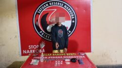 Gerebek Jual Edar Narkotika, Tim Opsnal Sat Resnarkoba Polres Bima Kota Ringkus Seorang Pengedar Sabu