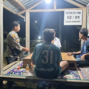 Bhabinkamtibmas Desa Banjar Hadiri Perayaan Maulid Nabi Muhammad SAW di Masjid Baiturrahman