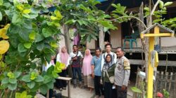 Bhabinkamtibmas Desa Seloto Dampingi Registrasi Program Bedah Rumah dari Dinas Perkim KSB
