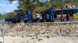 Satpolairud Polres Bima PAM Wisata, Menjamin Kenyamanan Masyarakat Yang Menikmati Libur Akhir Pekan di Pantai Kalaki