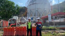 Unit Pam Obvit Sat Samapta Polres Bima Kota Amankan Objek Vital PT Pertamina Patra Niaga Integrated Terminal Bima