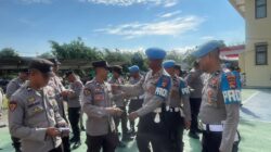 SiPropam Polres Bima Kota Dampingi Subbid Provos Polda NTB Gelar Gaktibplin Personel