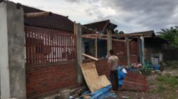 Polsek Jereweh Tanggap Bencana, Monitor Dampak Angin Kencang dan Hujan Deras