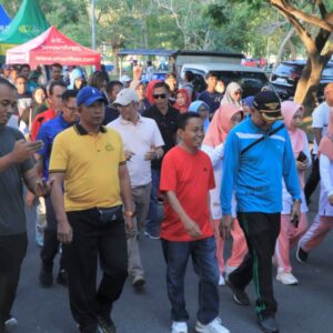 Kapolres Sumbawa Barat Hadiri Car Free Day dalam Rangka Peringatan Harhubnas