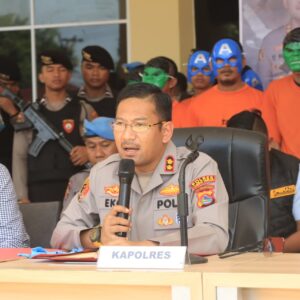 Polres Loteng Ungkap Puluhan Kasus Kriminal Selama Dua Bulan. 