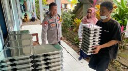 Bhabinkamtibmas Bonder Kawal Pendistribusian Makanan Bergizi Gratis, Sinergi Polsek dan Yayasan untuk Masa Depan Anak Bangsa