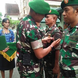 Upacara Kenaikan Pangkat Jadi Motivasi Prajurit TNI