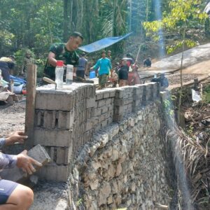 TMMD Kodim 1606 Mataram Kokohkan Infrastruktur Pedesaan