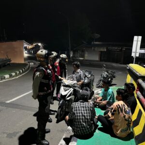 Sat Samapta Polres Dompu Gelar Patroli Malam Cegah Gangguan Kamtibmas
