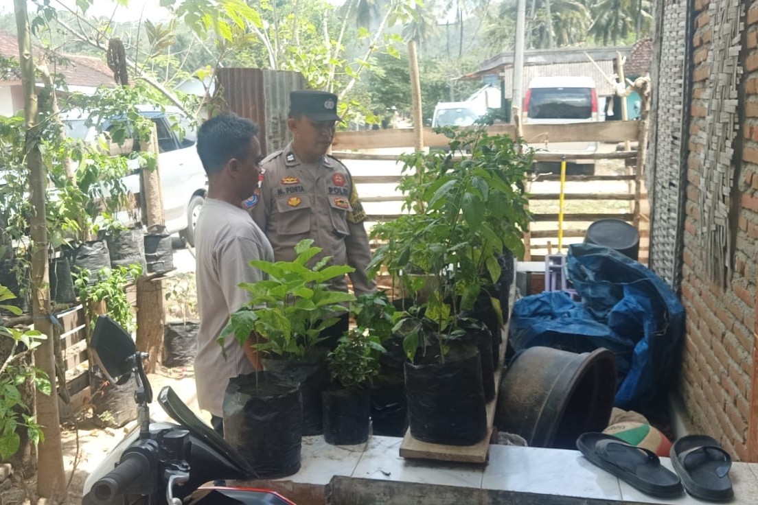 Sinergi Polri dan Masyarakat Sekotong Perkuat Ketahanan Pangan dan Kamtibmas