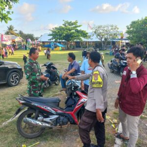 Bhabinkamtibmas Ai Kangkung Monitoring Jambore Ranting Sekongkang, Kegiatan Berjalan Lancar dan Kondusif