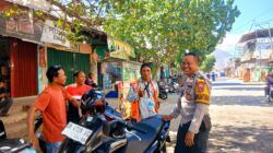 Bhabinkamtibmas Kelurahan Paruga Laksanakan Sambang dan Himbauan Kamtibmas kepada Warga