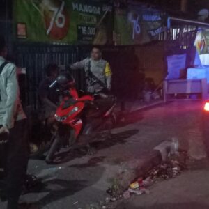 Polsek Sumbawa Perkuat Keamanan Malam Hari, Intensifkan Patroli ‘Blue Light’ Sasar Titik Rawan