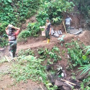 Satgas TMMD Hadirkan Solusi Air Bersih di Dusun Awang Madia