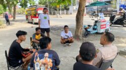 Sat Binmas Polres Bima Kota Laksanakan “Cooling System” dan Himbauan Kamtibmas di Kelurahan Manggemaci