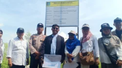 Bhabinkamtibmas dan Dinas Pertanian Bersinergi Bangun Irigasi untuk Petani
