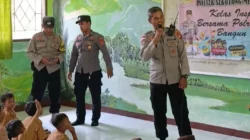 Polsek Sekotong Menyapa Sekolah, Bangun Karakter Pelajar Sejak Dini