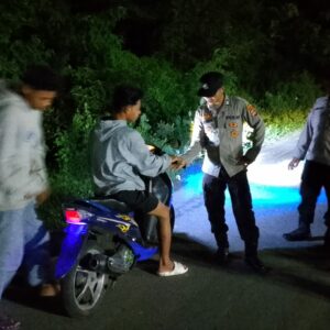 Polsek Maluk Intensifkan KRYD, Wujudkan Stabilitas Cipta Kondisi Kamtibmas di Wilayah Hukum Sumbawa Barat