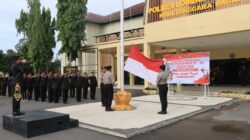 Polres Loteng Gelar Upacara Peringatan Hari Pahlawan “Teladani Semangat Juang Para Pahlawan”.