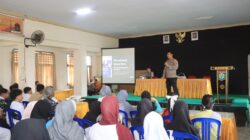 ‎Polres Loteng Sosialisasikan Penerimaan SMA Kemala Taruna Bhayangkara di SMPN 1 Praya. ‎