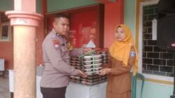 BHABINKAMTIBMAS DESA JANAPRIA MONITORING PENYALURAN MAKANAN BERGIZI GRATIS (MBG)