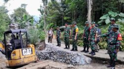 TMMD ke-126 Kodim 1606 Mataram Dorong Akses Ekonomi dan Pembangunan Pedesaan