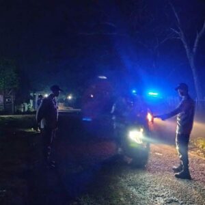 Patroli Cipkon, Langkah Polsek Parado Mencegah Timbulnya Aksi Kriminalitas di Malam Hari