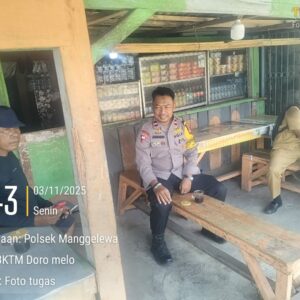 BHABINKAMTIBMAS DESA DORO MELO SAMBANG TOKOH MASYARAKAT AJAK WARGA JAGA KAMTIBMAS