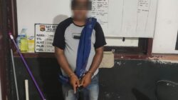 SATRESNARKOBA POLRES DOMPU RINGKUS SEORANG PENGEDAR SABU DI DESA TAMBORA