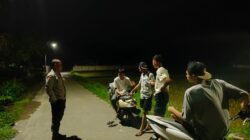 JAJARAN POLRES SUMBAWA BARAT PATROLI MALAM, HIMBAU PEMUDA TIDAK NONGKRONG HINGGA LARUT MALAM