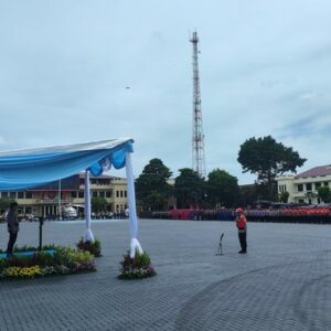 Kapolri Pimpin Apel Kesiapan Tanggap Darurat Bencana, Diikuti Ribuan Personel