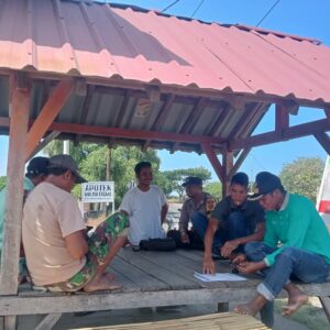 Bhabinkamtibmas Desa Nangakara Ajak Warga Jaga Kamtibmas Lewat Sambang Desa