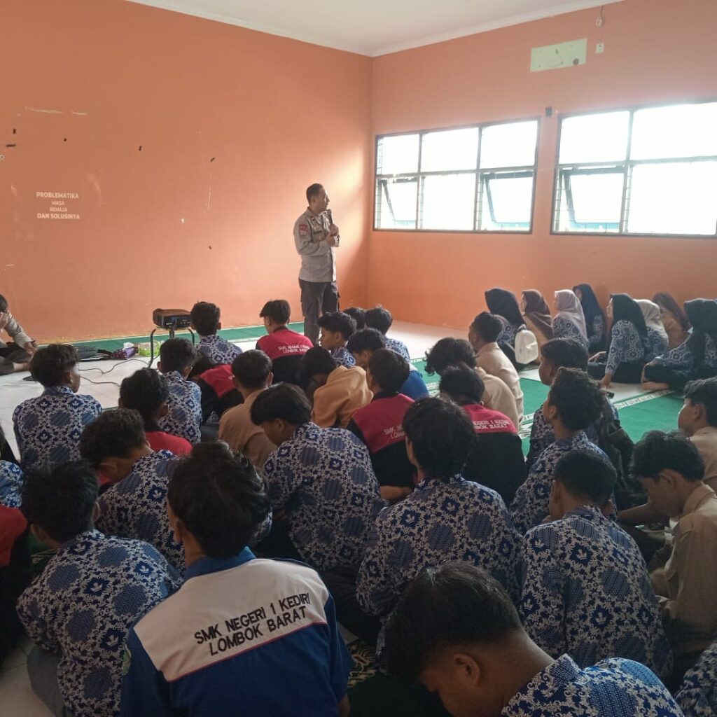 Langkah Nyata Polres Lombok Barat Bentengi Pelajar dari Pengaruh Negatif