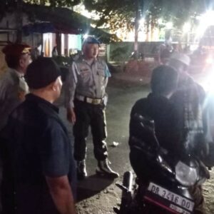 Tindak Tegas Kejahatan 3C, Polsek Lembar Jaga Ketertiban di Malam Hari