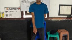 SATRESNARKOBA POLRES DOMPU RINGKUS PENGEDAR SABU DI DESA MATUA