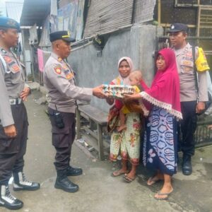 Polsek Kediri Donasi Telur, Capai 132 Minggu Lawan Stunting