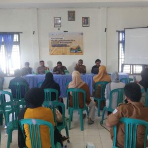 Briptu Megi Bhabinkamtibmas Desa Talonang Baru Ikuti FGD Evaluasi Kawasan Transmigrasi