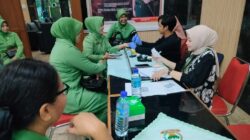 Pemeriksaan HPV DNA Persit Kodim 1606 Dorong hidup sehat