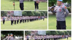 Kasi Propam Polres Sumbawa Barat Pimpin Apel pagi, tekankan disiplin Anggota