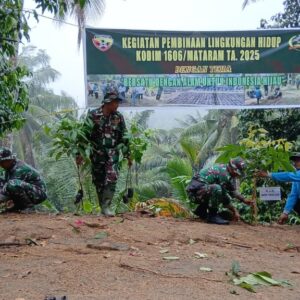 Aksi Reboisasi Kodim 1606 Bangkitkan Kepedulian Lingkungan Warga